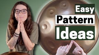 Handpan Tutorial Two SIMPLE Amara  Celtic Patterns for Beginners [upl. by Sorilda33]