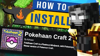 How To Download And Install Pokehaan Craft 2 on CurseForge Launcher [upl. by Hengel]