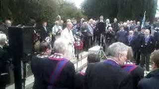 R101 airship MEMORIAL SERVICE Cardington Sunday October the 3rd 2010 [upl. by Cheffetz]