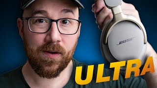 Bose QuietComfort Ultra Review  Surprisingly Good [upl. by Ecirtram]