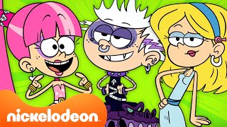 Loud House  ¡Los momentos MÁS a la moda de la familia Loud y de los Casagrande  Nickelodeon [upl. by Htinnek]