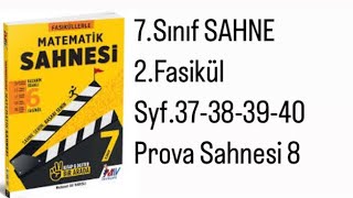 7SINIF MATEMATİK SAHNESİ 2FASİKÜL S37383940 PROVA SAHNESİ 8 [upl. by Adnuahsor251]