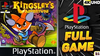 Kingsleys Adventure  PS1  4K60ᶠᵖˢ UHD🔴  Longplay Walkthrough Playthrough Movie FULL GAME [upl. by Chlores418]