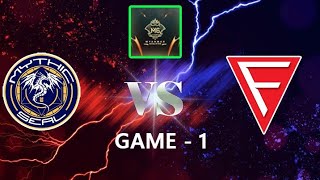 Mythic Seal vs Falcon Esport M6 Myanmar Qualifier Game 1mobilelegends M6 Myanmar Qualifier [upl. by Enialed]