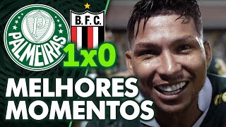 PALMEIRAS 1 X 0 BOTAFOGOSP  MELHORES MOMENTOS  PAULISTÃO 2024 [upl. by Searle]