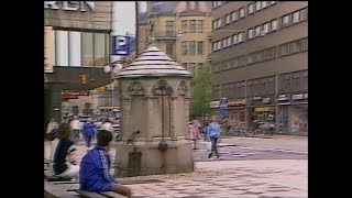 Slottet Drottninggatan och NAhuset i Örebro 1983 SVT [upl. by Ebsen755]