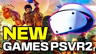 NEW PlayStation VR2 Games Announced PSVR2 2023 [upl. by Pollitt]