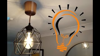 Install a Light Fitting  IKEA Hemma [upl. by Lianna]