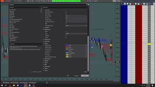 Delta Map FootPrint V2 indicator and NT8s Order Flow  Depth Map [upl. by Ahtelra]