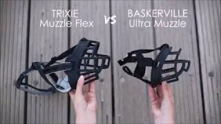 Trixie Muzzle Flex VS Baskerville Ultra Muzzle [upl. by Ttevy]