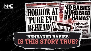 ‘40 beheaded babies’  How media amplified an unconfirmed story  The Big Picture S3E3 [upl. by Nerrat]