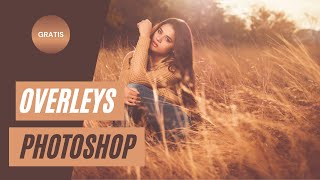 OVERLEYS Y SUPERPOSICIONES DE LUCES GRATIS PARA PHOTOSHOP 2021 [upl. by Schumer]