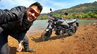 In Depth Ride Review of Husqvarna Svartpilen 401  Buy it if you like the Riding Taste [upl. by Heintz616]