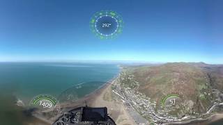 Llanbedr by Gyrocopter in 360 [upl. by Else]