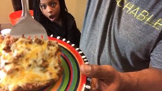 Mexican enchilada lasagna Recipe with Guacamole Sour Cream  Layered Ground Beef Enchiladas Recipe [upl. by Lunneta]