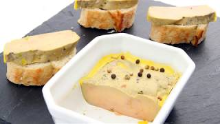 Recette  Terrine de foie gras [upl. by Erbe624]