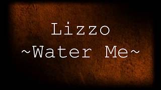 Lizzo  Water Me Lyrics [upl. by Mic]