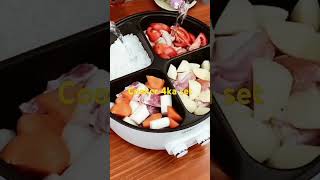 Pressar cooker 4in one electric cooker shortkitchenviralvideo [upl. by Yadnil]