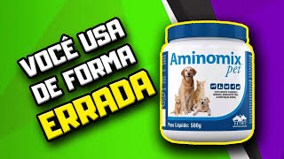 Aminomix é bom Não use ele de forma ERRADA  Dr Edgard Gomes  Alimentação natural para Cães [upl. by Auhsoj]