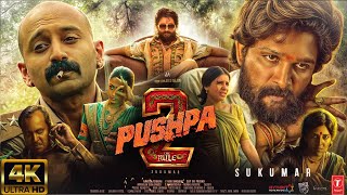 Pushpa 2  The Rule 🔥4K ULTRA HD Full Hindi Dubbed Movie facts  Allu Arjun Rashmika M  Fahadh F [upl. by Heidi]