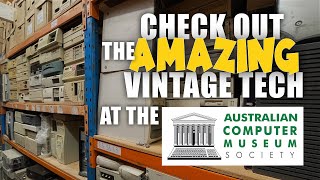 Check out the amazing vintage tech at the Australian Computer Museum [upl. by Agle]