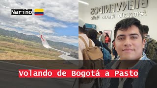 VOLANDO DESDE BOGOTÁ A PASTO [upl. by Amasa]