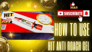 How to use HIT Anti Roach Gel in Nepali ms trending viral youtube howto hitantoroachgel [upl. by Eido298]