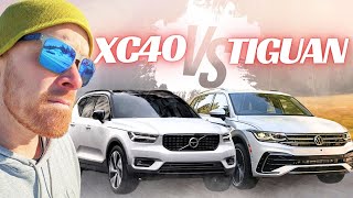 Volkswagen Tiguan vs Volvo XC40 Before You Waste Your Gas Money [upl. by Acirre]