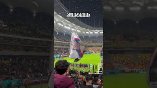 FCSB sarbatoreste victoria cu Peluza Nord shorts youtubeshorts reels ultras europaleague [upl. by Boleslaw754]