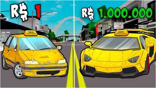 TAXI DE 1 vs TAXI DE 1000000 NO BROOKHAVEN [upl. by Eirehs]