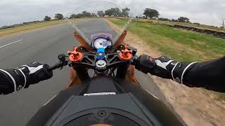 2020 KTM RC390 Track Day at Murray Valley Training Centre in Victoria Australia [upl. by Sidnee]