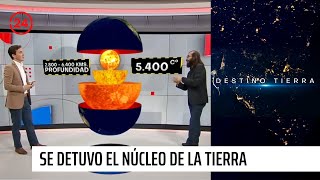 Destino Tierra  Se detuvo el núcleo de la tierra ¿Qué puede pasar  24 Horas TVN Chile [upl. by Cromwell]