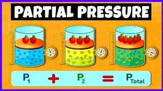 Partial Pressure  Daltons Law of Partial Pressure [upl. by Mast]