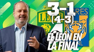 LEÓN EN LA FINAL  León vs Tigres UANL  Concacaf Champions League 2023 [upl. by Aneerbas701]