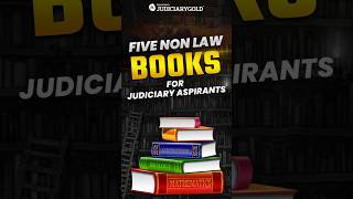 5 MustRead NonLaw Books for Judiciary Exam Aspirants JudiciaryExam JudiciaryPreparation [upl. by Aiyotal150]