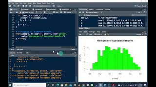 AcceptanceRejection Method in R  Methods of Generating Random Samples in R [upl. by Ajim679]