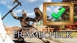 For Honor  EARLY ACCESS  Varangian Guard Framecheck  ANTI BIG HITBOX HERO [upl. by Grissom]