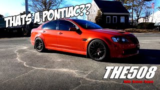 PONTIAC G8 GT REVIEW Burnouts  Donuts [upl. by Iahs]