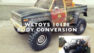 WLtoys 10428 Body conversion [upl. by Ettennaj]