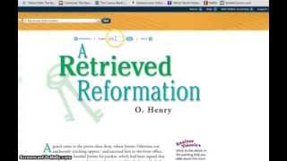 Tutorial on accessing quotA Retrieved Reformationquot in the online textbook [upl. by Aicirt654]