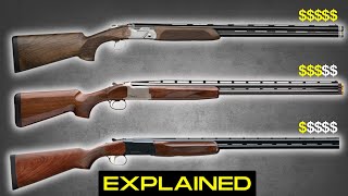 The DIFFERENCES Between Price And Quality Over Under Shotguns EXPLAINED [upl. by Notsniw939]