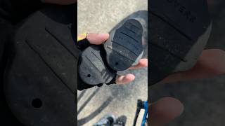 How to use Cleats Cover roadbike cleats bikehacks lifehacks fypシ゚ bikelife ideas gts [upl. by Aelaza919]