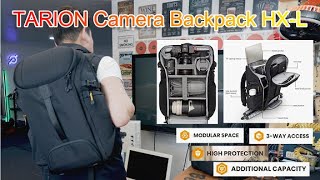 TARION Waterproof Camera Rucksack HXL Large first use and review by Benson Chik [upl. by Stringer]