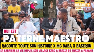 Qui Est PATERNE MAESTRO  HISTOIRE INÉDITE de KABO à BRAZZA de BRAZZA à PANAM  CARRIERE  BASERON [upl. by Pestana]