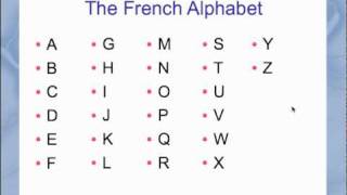 French Alphabet [upl. by Justinn]