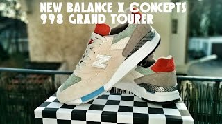 New Balance X Concepts 998 Grand Tourer Review amp Detail Pics [upl. by Ahsinav]