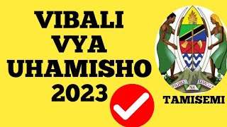 TAMISEMI ORODHA YA VIBALI 5740 VYA UHAMISHO October 2023 [upl. by Ngo]