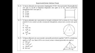 Simulare EN matematică ISJ Neamţ  mai 2024  Sub I şi II [upl. by Ymme]