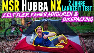 MSR Hubba NX Test  Bikepacking Zelt amp Zelt für Radreisen [upl. by Tselec]