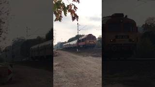 Hörgő és Szili Debrecenben debrecen train trainspotting railway travel máv [upl. by Harias]